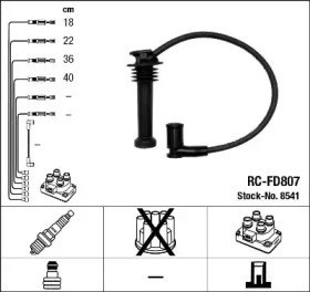 Juego de cables rc-fd807 8541