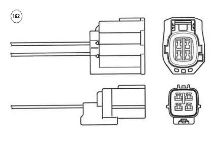 Sonda Lambda Sensor De Oxigeno Para Catalizador 9394 NGK