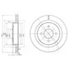 Disco de freno trasero BG2758 DELPHI