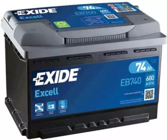 Batería de arranque EB740 Exide