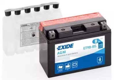 Batería de arranque ET9BBS Exide