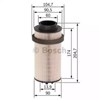 Filtro de gasolina F026402033 BOSCH