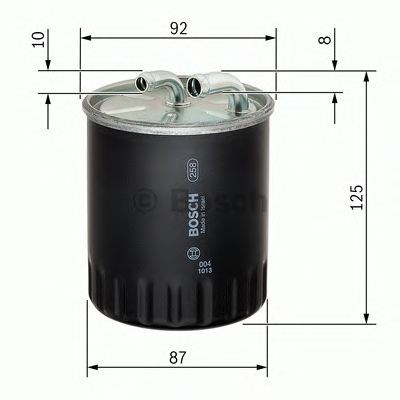N2065 filtro tuberia combust. F026402065