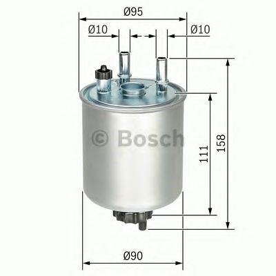 N2082 filtro tuberia combust. F026402082