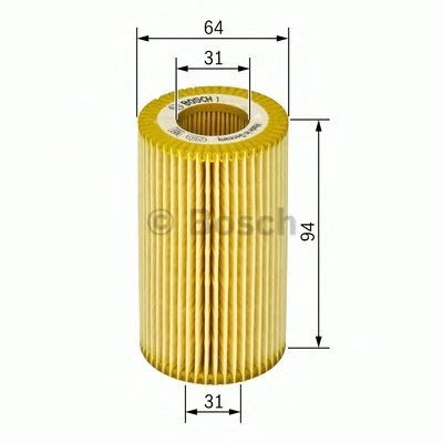 P7068 elemento filtro de aceite F026407068