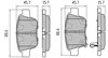 Pastillas de freno traseras FBP1376 FREMAX