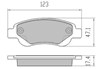 Pastillas delanteras de freno FBP1418 FREMAX