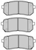 Pastillas de freno traseras FBP1712 FREMAX