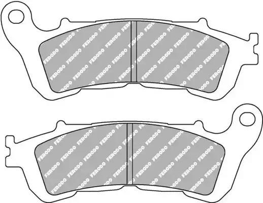 Pastillas de freno delanteras FDB2196ST Ferodo