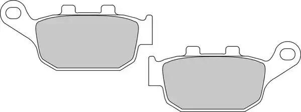 Pastillas de freno traseras FDB531P Ferodo