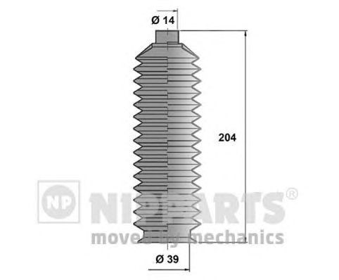 Guardapolvo dirección J2843000 Nipparts