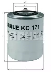 Filtros mahle KC171