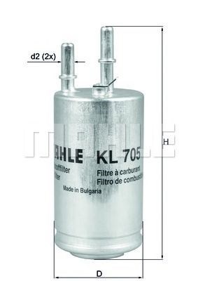 Filtros mahle KL705