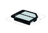 Filtro de aire coche LX2123 MAHLE