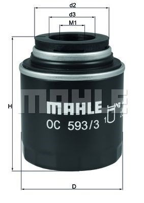 Filtros mahle OC5933
