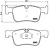 Pastillas delanteras de freno P06070 BREMBO