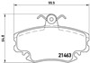 Pastillas delanteras de freno P68008 BREMBO