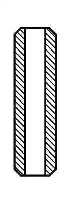 Guía de válvula de admisión VAG92166 AE