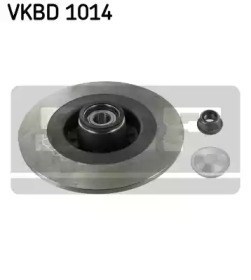 Kits de rodamientos de rueda + disc VKBD1014