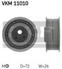 Tensor correa distribución VKM11010 SKF