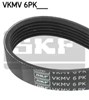 Correa de transmisión coche VKMV6PK1715 SKF