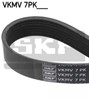 Correa trapezoidal nervada VKMV7PK1705 SKF