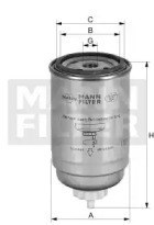 Filtro combustible WK8426 Mann-Filter