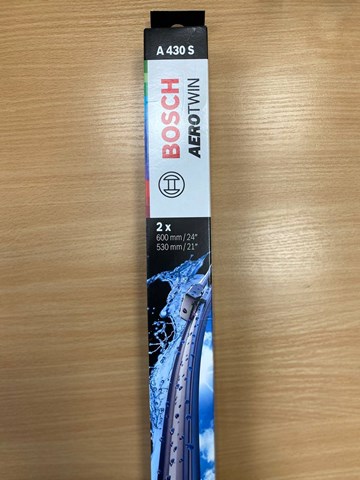 3397007430 BOSCH Juego de limpiaparabrisas de luna delantera, 2 piezas  comprar en Lleida