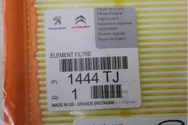 PEUGEOT 1444TJ Filtro de aire  disponible Valladolid