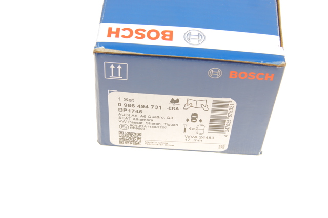 BOSCH 0986494731 Pastillas de freno traseras comprar Tarragona