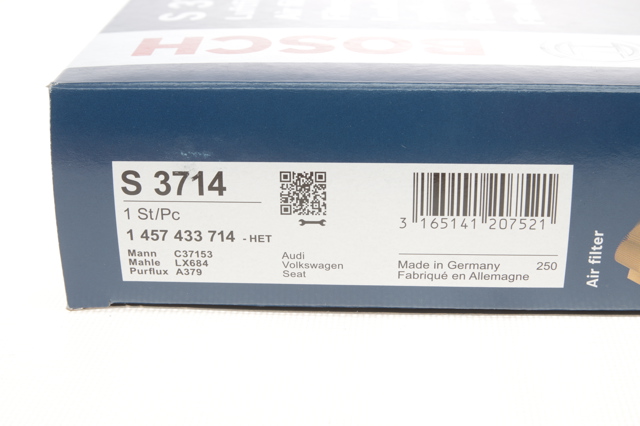 1457433714 BOSCH Filtro de aire  comprar en Oviedo