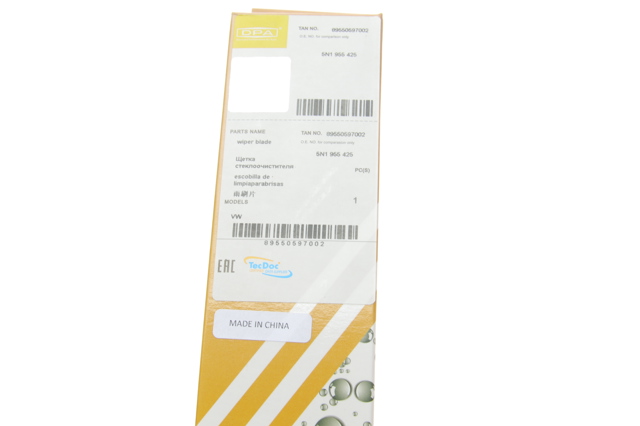 89550597002 Juego de limpiaparabrisas de luna delantera, 2 piezas  comprar en Zaragoza