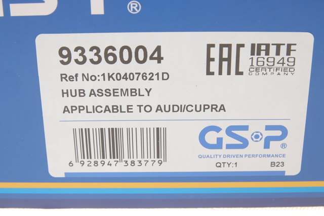 9336004 Buje de rueda delantero  en stock Granada