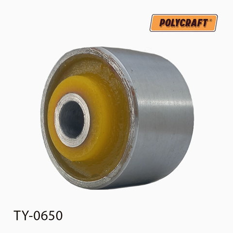 Buje delantero del brazo longitudinal trasero TY0650 POLYCRAFT
