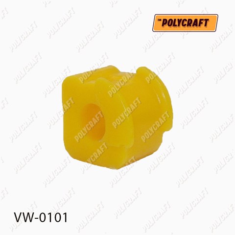 Soporte estabilizador, Eje delantero VW0101 POLYCRAFT