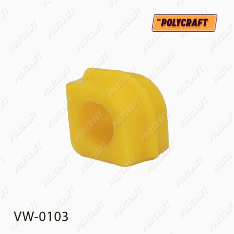 Soporte estabilizador, Eje delantero VW0103 POLYCRAFT