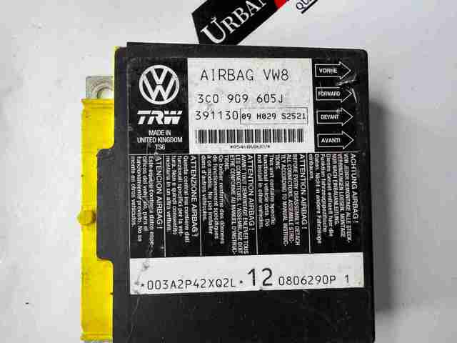 Procesador Del Modulo De Control De AIRBAG 3C0909605J VAG