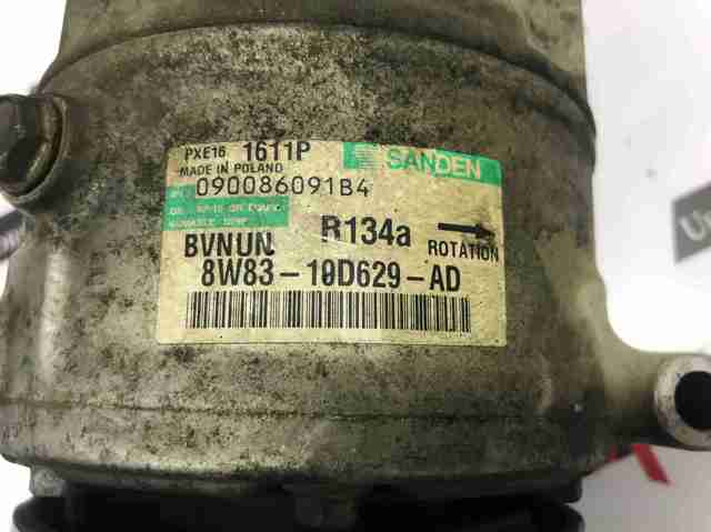 Compresor de aire acondicionado 8W8319D629AD Land Rover