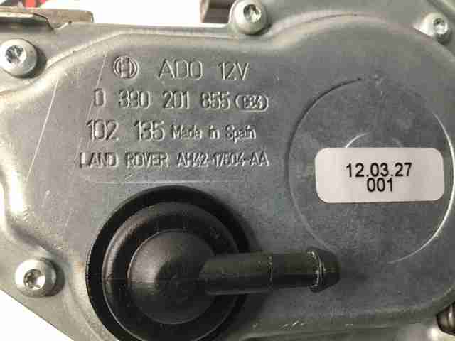 Motor limpiaparabrisas luna trasera LR010920 Land Rover