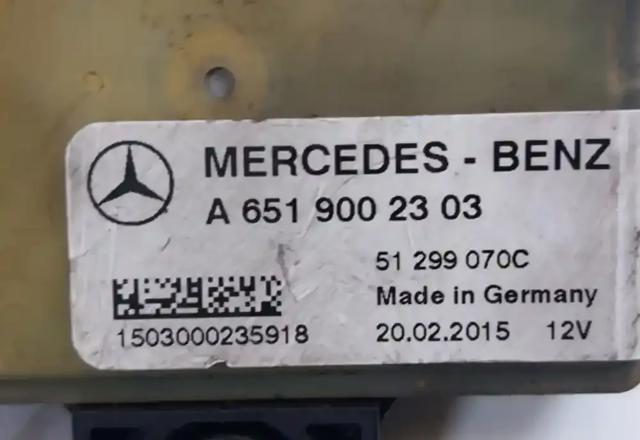 MERCEDES A6519002303 Relé de los calentadores  en stock Salamanca
