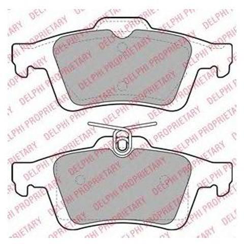 LP1958 Pastillas de freno traseras  disponible Burgos