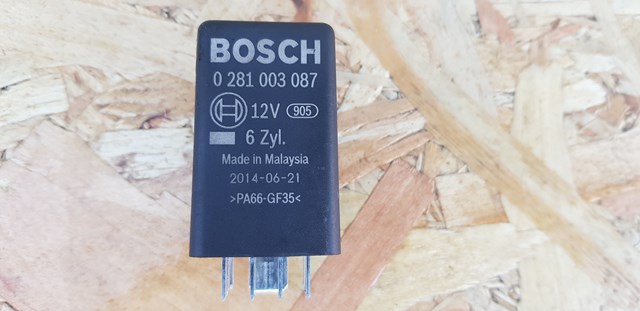 0281003087 BOSCH Relé de bujía de precalentamiento  comprar en Oviedo