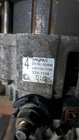 23100AU400 NISSAN Alternador comprar Alcalá