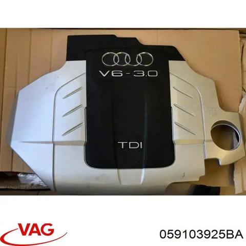 Cubierta de motor decorativa 059103925BA VAG/Audi