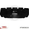 Protección motor trasera 4F0863822A VAG