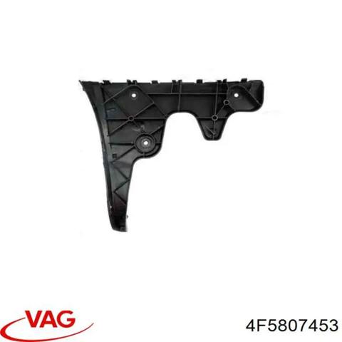 Soporte de guía para parachoques trasero, izquierda 4F5807453 VAG/Audi