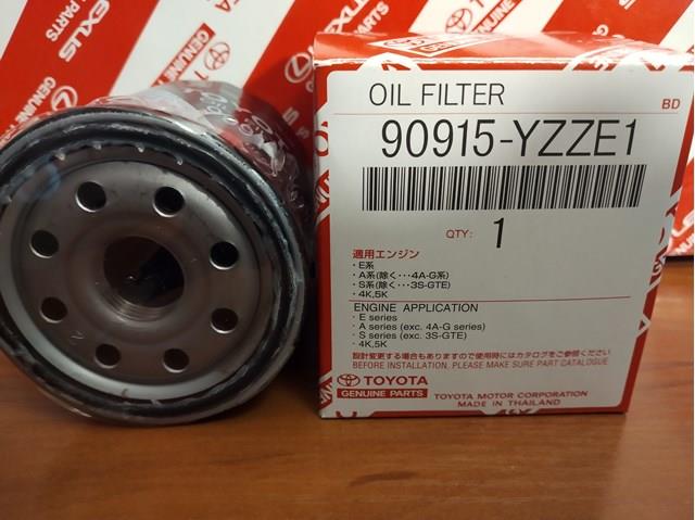 TOYOTA 90915YZZE1 Filtro de aceite  en stock Terrassa