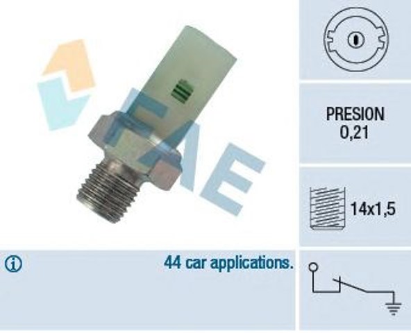12350 FAE Sensor de presión de aceite  en stock Huelva