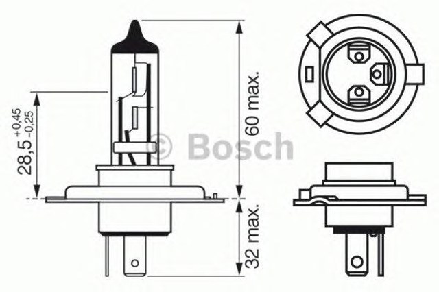 1987302048 BOSCH Bombilla halógena comprar Bilbao