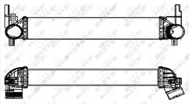 NRF 30253 Radiador de aire de admisión  comprar en Murcia